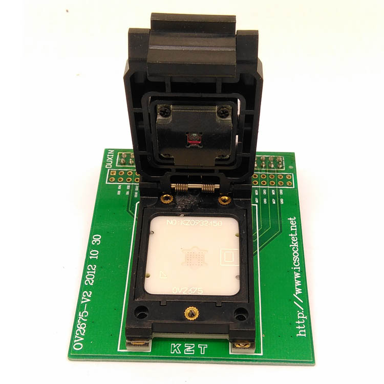 度信接口 OV2675-P 攝像頭芯片翻蓋探針測試座