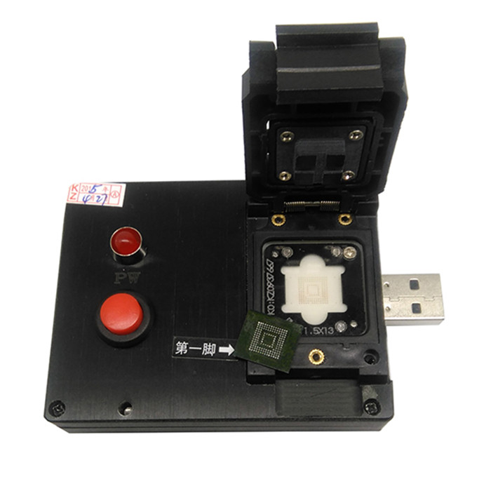 eMMC153/169 U盤探針測試夾具