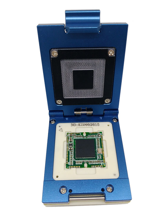 IC芯片測試治具 3UA78IC模塊燒錄座 1.0間距定制各類封裝測試夾具