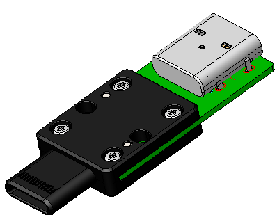 USB Type-C 24PIN 用于母頭測試