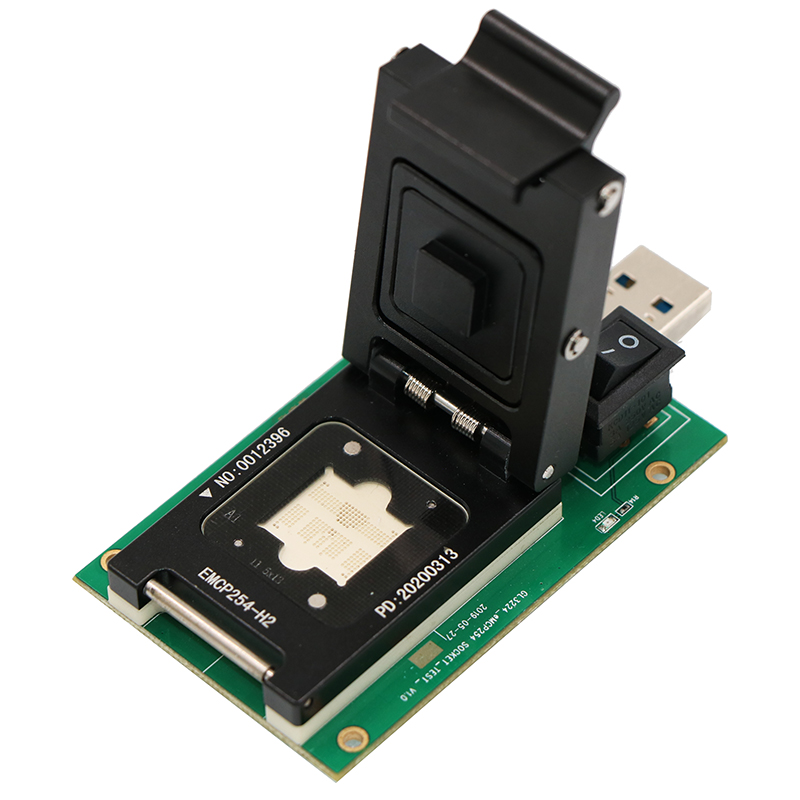 EMCP254-H2-11.5×13轉USB測試座