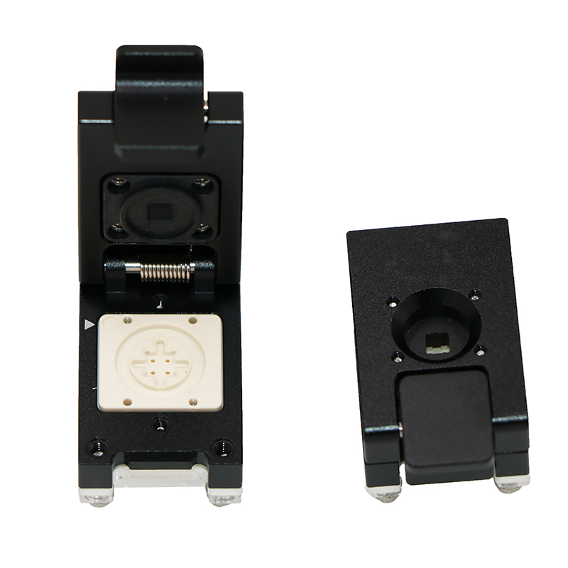 定制SMD-4PIN貼片翻蓋探針測試座老化座socket晶振