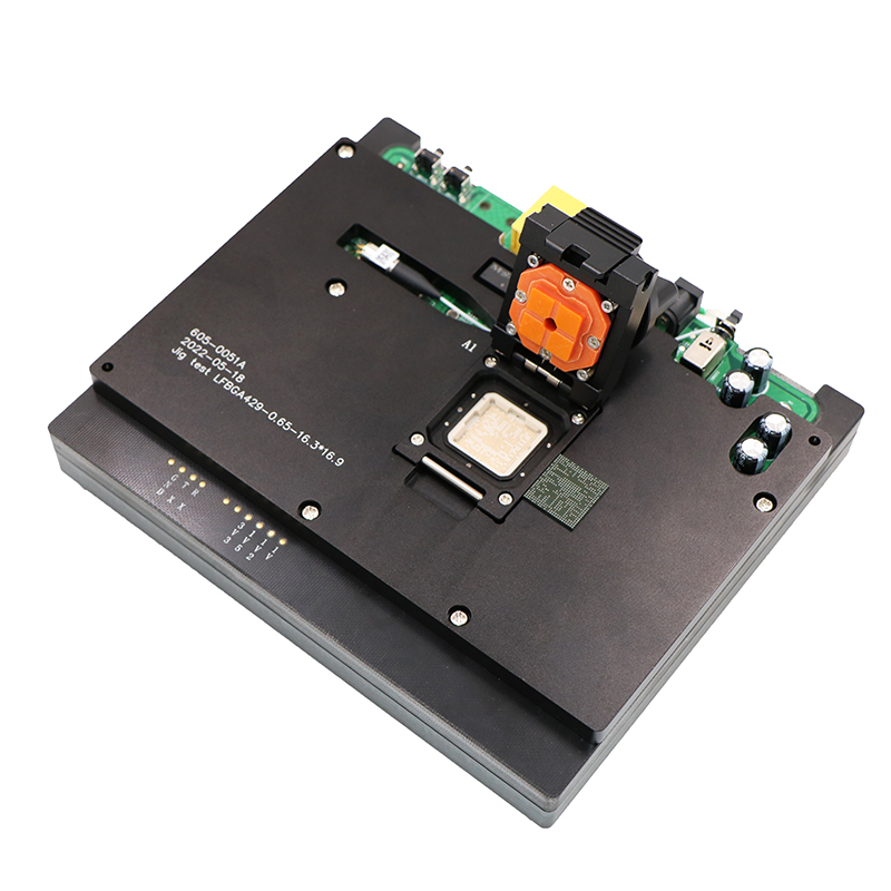 定制BGA284（SMB S805x）創發econet芯片測試治具夾具測試工裝