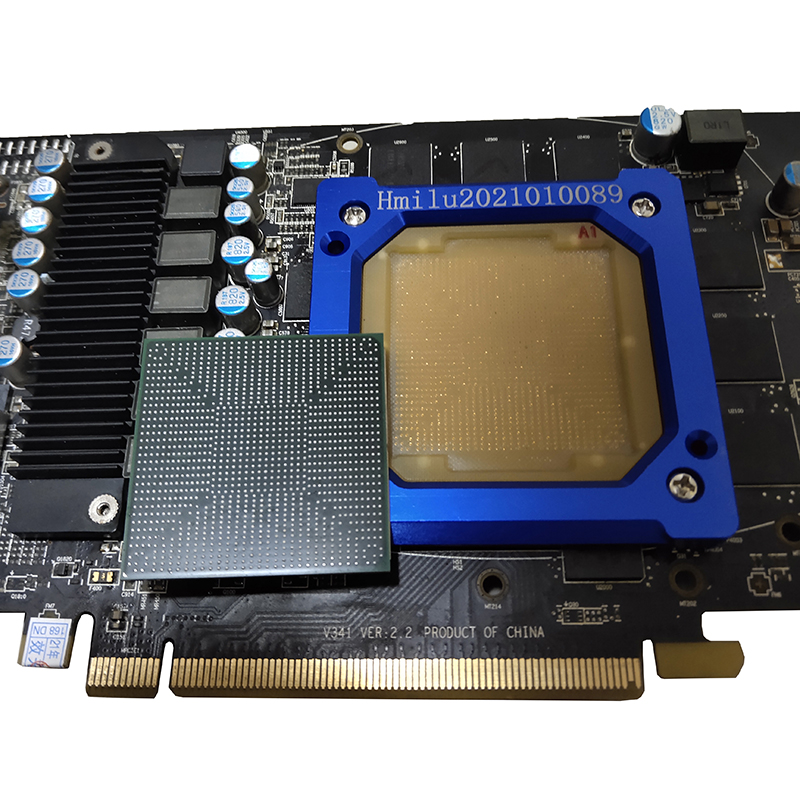 顯卡 GPU芯片 水冷 測試治具 測試夾具工裝 BGA測試座