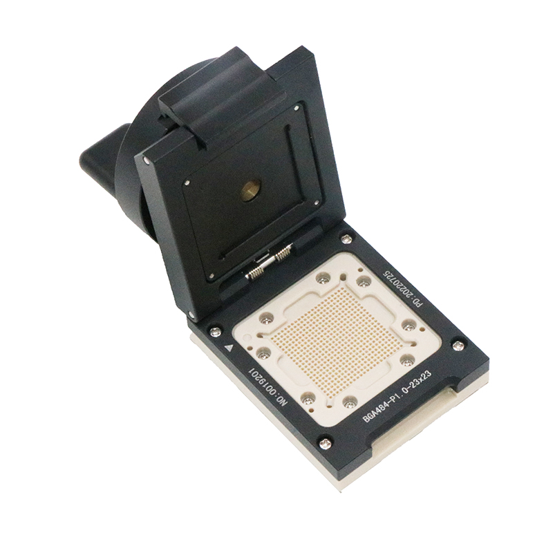 低成本探針老化座夾具治具BGA484封裝芯片