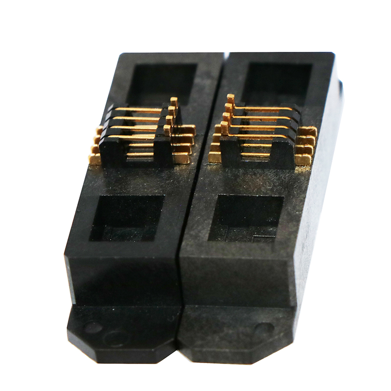 SOP8-1.27（不限本體寬度）自動機台燒錄座測試socket連接器